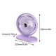 thumbnail image 3 of Ventilador de sobremesa silencioso de 3 velocidades de 9 pulgadas con soporte ajustable • dirección de viento multiángulo • Refrigeración potente para oficina y dormitorio • Ventilador pequeño, 3 of 9