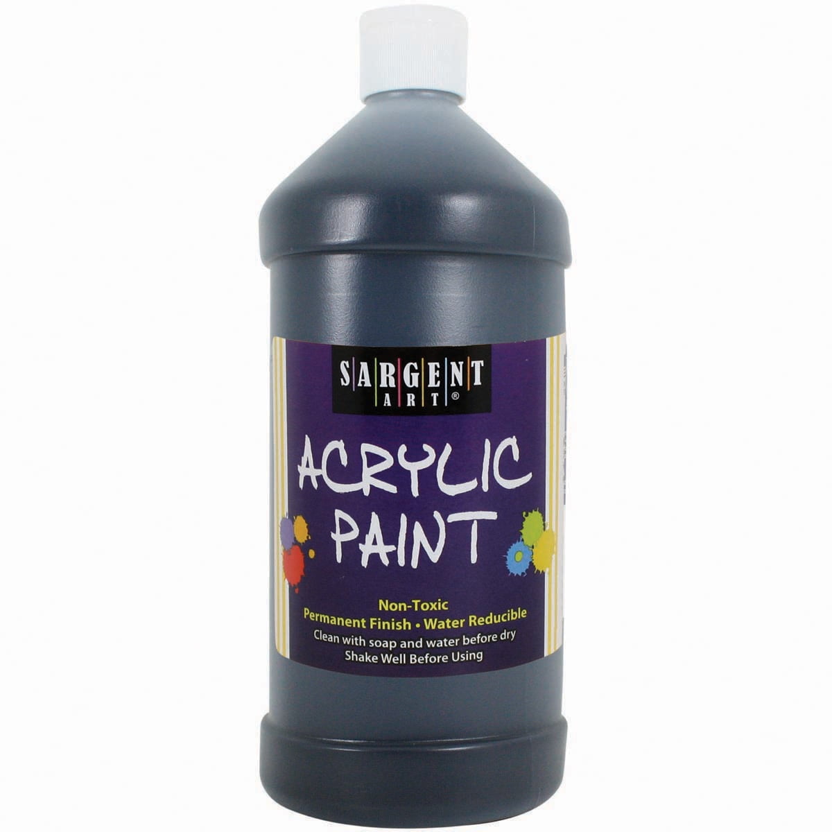 Acrylic Paint 32oz-Black - Walmart.com