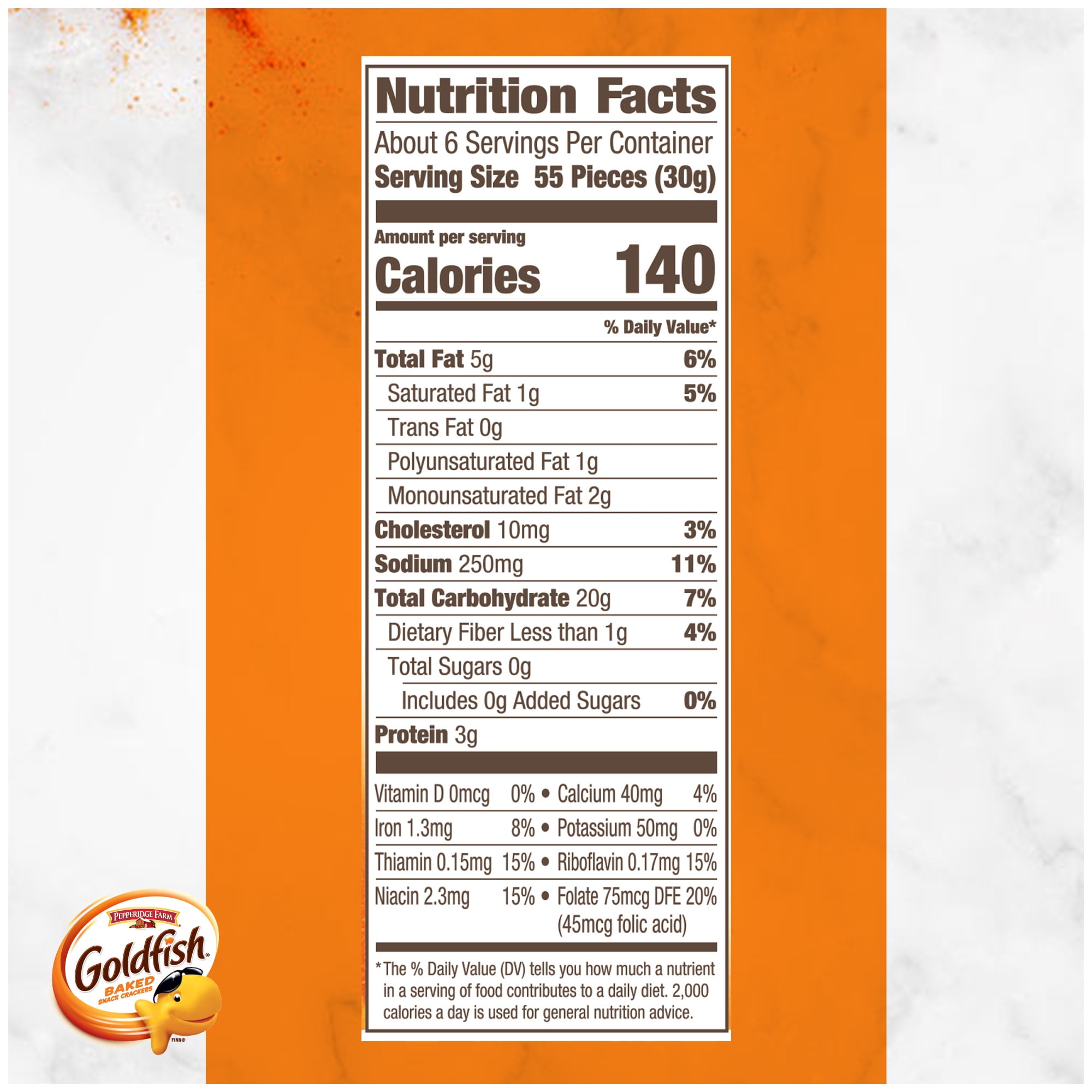 Goldfish Nutrition Facts Besto Blog