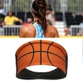thumbnail image 6 of GARENDE Sports Hair Band Sporty Headband Headwear Lightweight Workout Headband Sweatband Basketball, 6 of 9