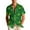 E#Green, variant on St. Patricks Day Shirts for Men Short Sleeve Summer Tops Shamrock Graphic T-Shirt Button Down Collared Blouse Casual Hawaiian Shirts