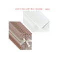 thumbnail image 5 of 20pcs Glitter Hollow Invitations Cards with Envelopes Ribbon for Wedding Invite, 5 of 11