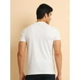 thumbnail image 2 of BERRYBLUES Solid Men V Neck Black T-Shirt, 2 of 5