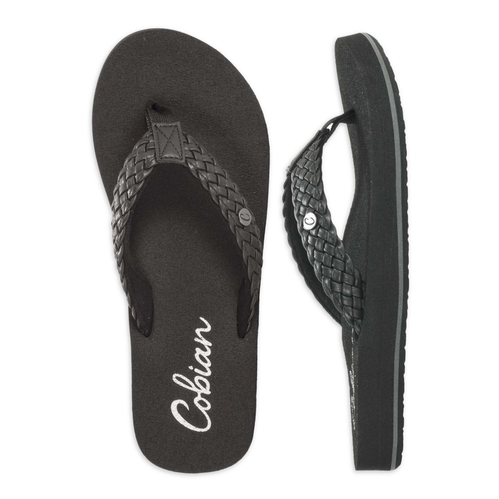 cobian braided bounce flip flops