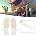 thumbnail image 4 of Par de guantes protectores de apicultura de piel de oveja, protección completa de manos de manga larga para apicultores principiantesXXL, 4 of 9