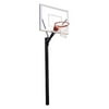 First Team Sport II Steel-Acrylic In Ground Fixed Height Basketball System, Purple