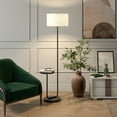 thumbnail image 6 of Henn&Hart 65" Black Floor Lamp, 6 of 7