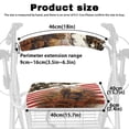 thumbnail image 6 of HELLHERO Rollator Walker Seat Covers Protection Covers Back Cover & Deer Removable Gift Option for Unisex, 6 of 7