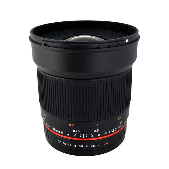 ROKINON 16mm f2.0 Ultra-Wide-Angle Lens
