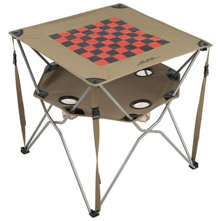 Alps Mountaineering Eclipse Table W Checkerboard Top & Game Pieces