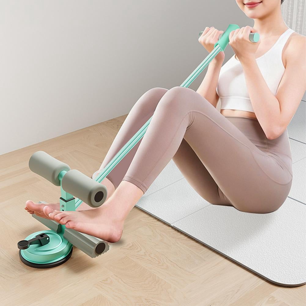 Foot Pedal Resistance Band With Handle, Upgrade 6-tube Fashion Puller Exercise Rubber Fitness Bands With Strong Dual Suction, for Full Body Workout,Yoga,Ab,Waist,Arm,Leg,Sit-up,Stretching