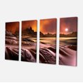 thumbnail image 2 of 3D Rendered Alien Planet - Landscape Canvas Art Print, 2 of 3