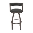 thumbnail image 5 of 861 Artemis 30" Swivel Bar Stool with Bronze Finish and Canter Iron Seat and Back, 5 of 5