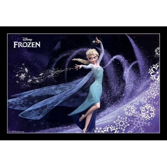 Frozen - Elsa Laminated & Framed Poster Print (36 x 24)