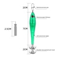 thumbnail image 4 of CSChome Sharp Hooks Fishing Lure Light Squid Hook Deep Drop Underwater Fish Tool Lure Bait LED Luminous Lamp Sea Fishing Accessories, 4 of 6