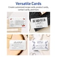 thumbnail image 3 of Avery Printable Rectangle Cards, 3" x 5", Glossy White, 75ct, 3 of 8