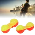 thumbnail image 4 of Fishing Rattle, Plastic Fishing Double Rattle Simulate Vibration For Offshore Red And Yellow, 4 of 8