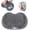 Gray, variant on Shower Foot & Back Scrubber, Silicone Shower Foot Scrubber Mat with Wall-Mounted Suction Cups, Multi-Surface Silicone Bath Mat for Exfoliating and Massaging in Shower or Bathtub