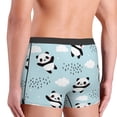 thumbnail image 3 of Goofa Cute Panda Bear Printed Men's Boxer Briefs Underwear, Moisture-Wicking Underwear, Trunk,Soft and Breathable Cotton Underwear-Large, 3 of 9