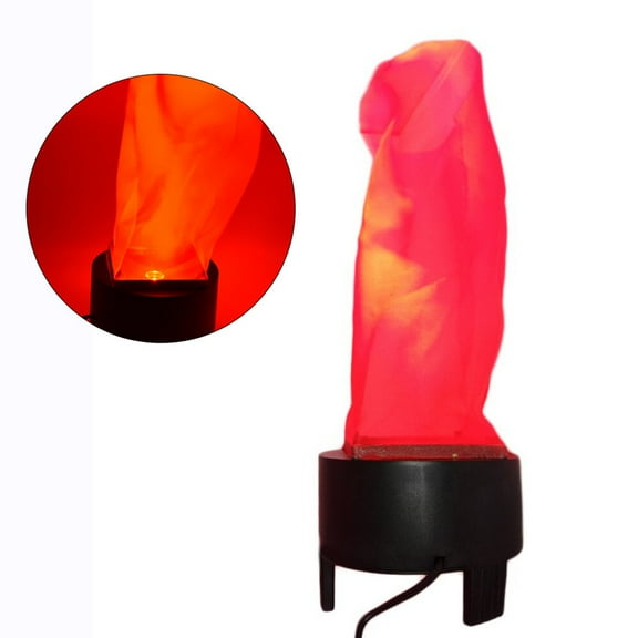 Eurhowing 3D Artificial Fire Flames, 110V Electric Fake Flame Lamp Campfire Lamp, LED Simulated Flame Effect Light Stage Lamp Prop for Christmas, Halloween, New Year, 1Pcs