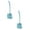 Blue 2Pack, variant on 2Pcs Bathroom Toilet Bowl Brush and Holder Set Bathroom Deep Cleaning Toilet Cleaner Scrubber with Bristle for Dead Corner Clean,18.5X4.1X4.7InchGreen Happy 2026!