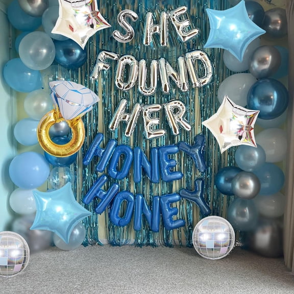 She Found Her Honey Honey Sign Balloons Mamma Mia Bachelorette Party Decorations Last Disco Bachelorette Party Decorations Retro 70s Bridal Shower Decorations