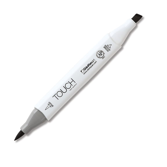 Shinhan Touch Twin Brush Marker- Black 120