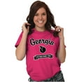 thumbnail image 3 of Georgia Cute Peach State Souvenir Plus Size Crewneck Graphic Tee Shirt Brisco Brands 3X, 3 of 4