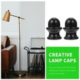 thumbnail image 2 of 2Pcs Table Light Finial Decor Simple Lampshade Holder Knob Chic Light Accessory, 2 of 9