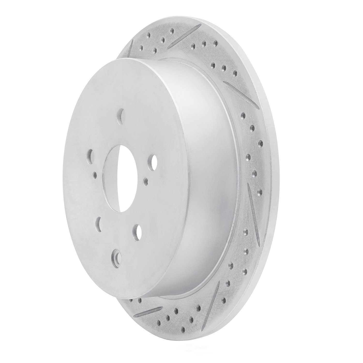 Dynamic Friction Company 830-76141L DFC Geoperformance Rotor - Drilled and Slotted