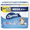Charmin Ultra Soft Toilet Paper, 18 Mega Rolls, 5112 Sheets