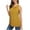 Yellow, variant on Yyeselk Womens Summer Pleated Vest Casual Scoop Neck Sleeveless Tank Tops Leisure Pure Color Smooth Silk Long Cami Blouses for Ladies Navy M
