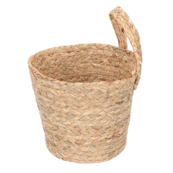 RENACLIPY Round Woven Seagrass Hanging Storage Basket Simple and Fresh 1Pack
