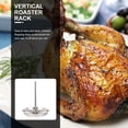 thumbnail image 4 of LITINKIMI Plateau de Rôtissage pour Poulet en Acier Inoxydable de Qualité Supérieure avec Support Vertical pour Volaille Grillée, 4 of 7