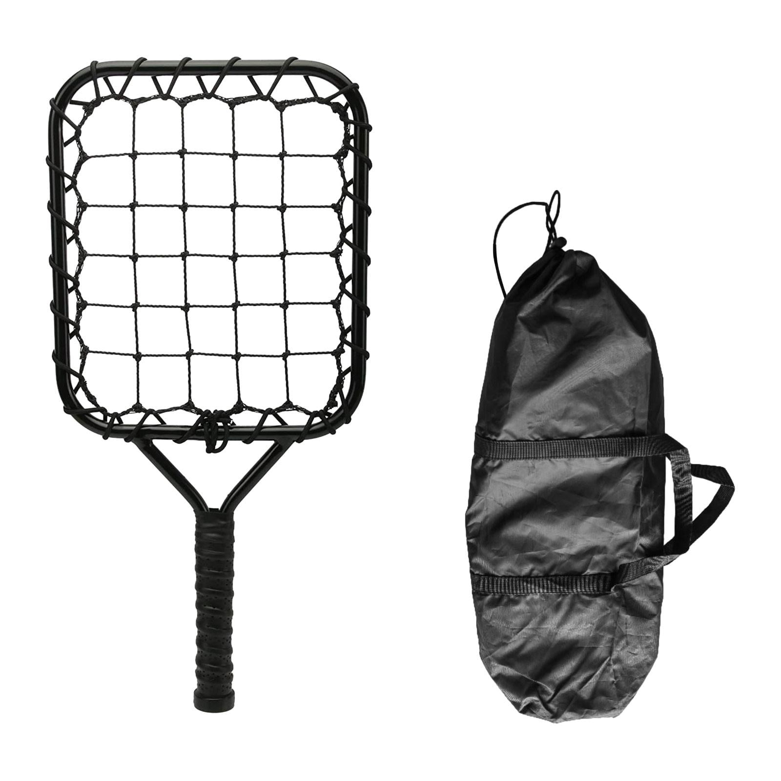 harayaa Baseball Practice Racket, Softball Racquet, Iron Tube Frame Technique Practicing Black