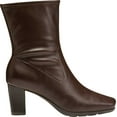 thumbnail image 2 of Aerosoles Womens Cinnamon Faux Leather Comfort Insole Dress Boots, 2 of 5