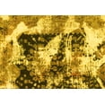 thumbnail image 1 of Ahgly Company Indoor Rectangle Abstract Yellow Modern Area Rugs, 7' x 9', 1 of 4