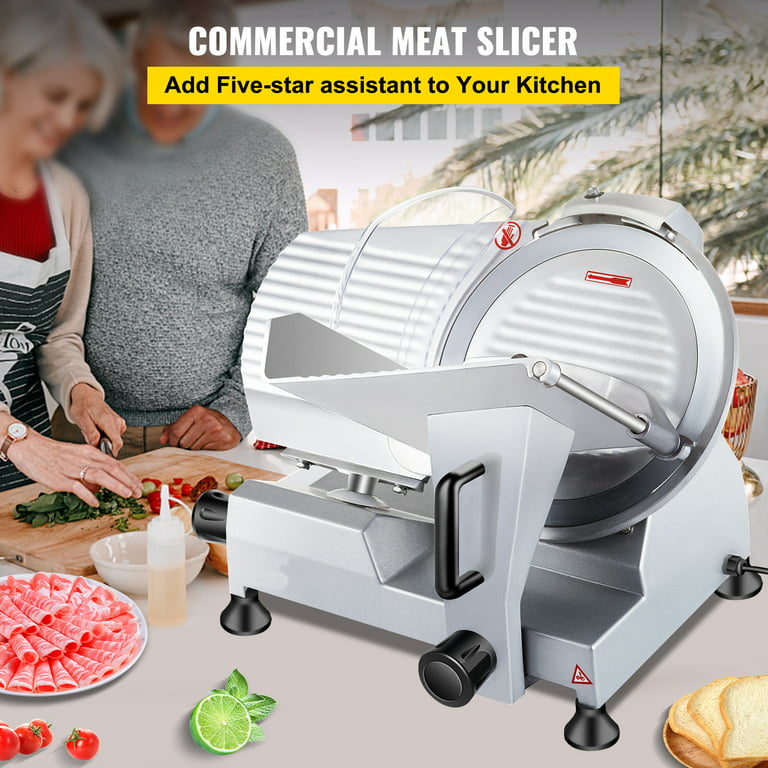 Yescom 26MSC001-250-10 Electric Metal Slicer 240W 530RPM - Grey for sale  online