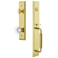 thumbnail image 3 of Grandeur 849335 Fifth Avenue Solid Brass Rose Dummy "C" Grip Handleset - Bronze, 3 of 5