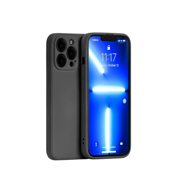 Panda Baby Silicone Case for iPhone 13 Pro Max, Slim Shockproof, Skin Friendly and Microfiber Lining