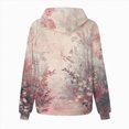 thumbnail image 6 of TOWED22 Camo Hoodies for Kids Boys Girls Maple Leaf Print Oversized Drop Shoulder Hooded Sweatshirt Pullover With Pocket Streetwear,Pink,3-4 Y, 6 of 7