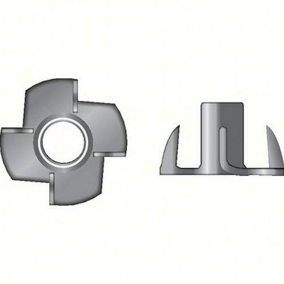 SeaChoice  00634; 10-24 Tee Nut Stainless Steel 25/ Bag