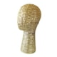 thumbnail image 2 of Pelucas decorativas Perfecl para salón Cabeza de maniquí de exhibición de postizo 21 pulgadas color dorado, 2 of 8