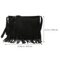 thumbnail image 6 of Senikei Fringe Crossbody Shoulder Bag Tassel Messenger Bag Fashionable Western Fringe Purse, 6 of 7