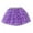Purple, variant on Girls Ballet Tutu Skirt Flowy Summer Casual Elastic Waist Soft Toddler Dance Outfit For Ages 3 8 Years