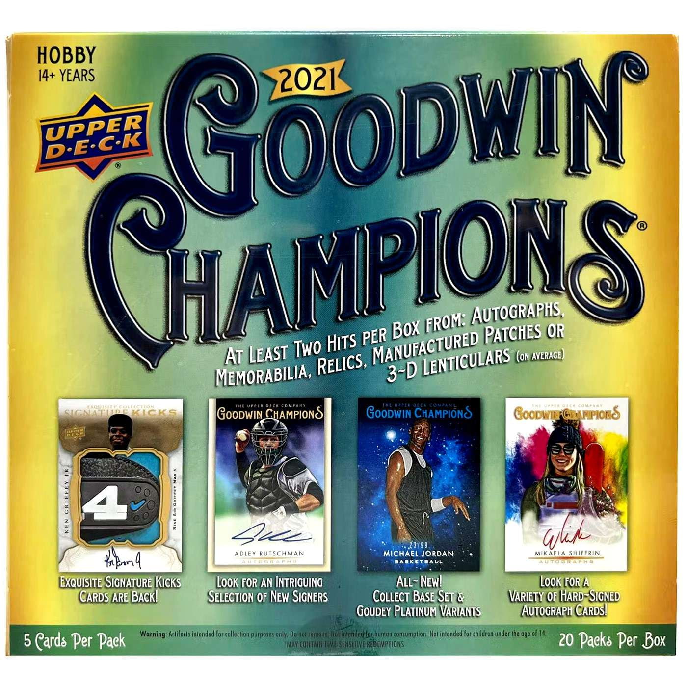 2021 Goodwin Champions Trading Card Hobby Box