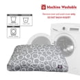 thumbnail image 5 of Majestic Pet | Fusion Rectangle Pet Bed For Dogs, Removable Cover, Gray, Small, 5 of 6