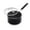 Cream, variant on GreenPan x Bobby Flay 2.53QT Saucepan with Glass Lid, Professional Grade Aluminum, Ceramic Nonstick, Induction Suitable, Stay-Cool Silicone Handle, Dishwasher & Oven Safe, Black