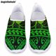thumbnail image 1 of Doginthehole - Zapatos planos informales con estampado polinesio para mujer, zapatillas de deporte de malla transpirables y cómodas, zapatos de enfermería ligeros, 1 of 5