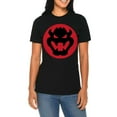 thumbnail image 3 of Big Size Bowser Face Graphic Design Deluxe Jersey T-Shirt - Black XL, 3 of 4